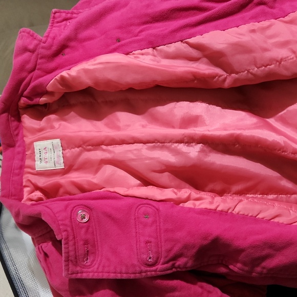 Pink pea coat size 4T - Picture 3 of 4